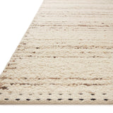 Loloi Roman Ivory / Pebble Area Rug White Cliff Studio Area Rug