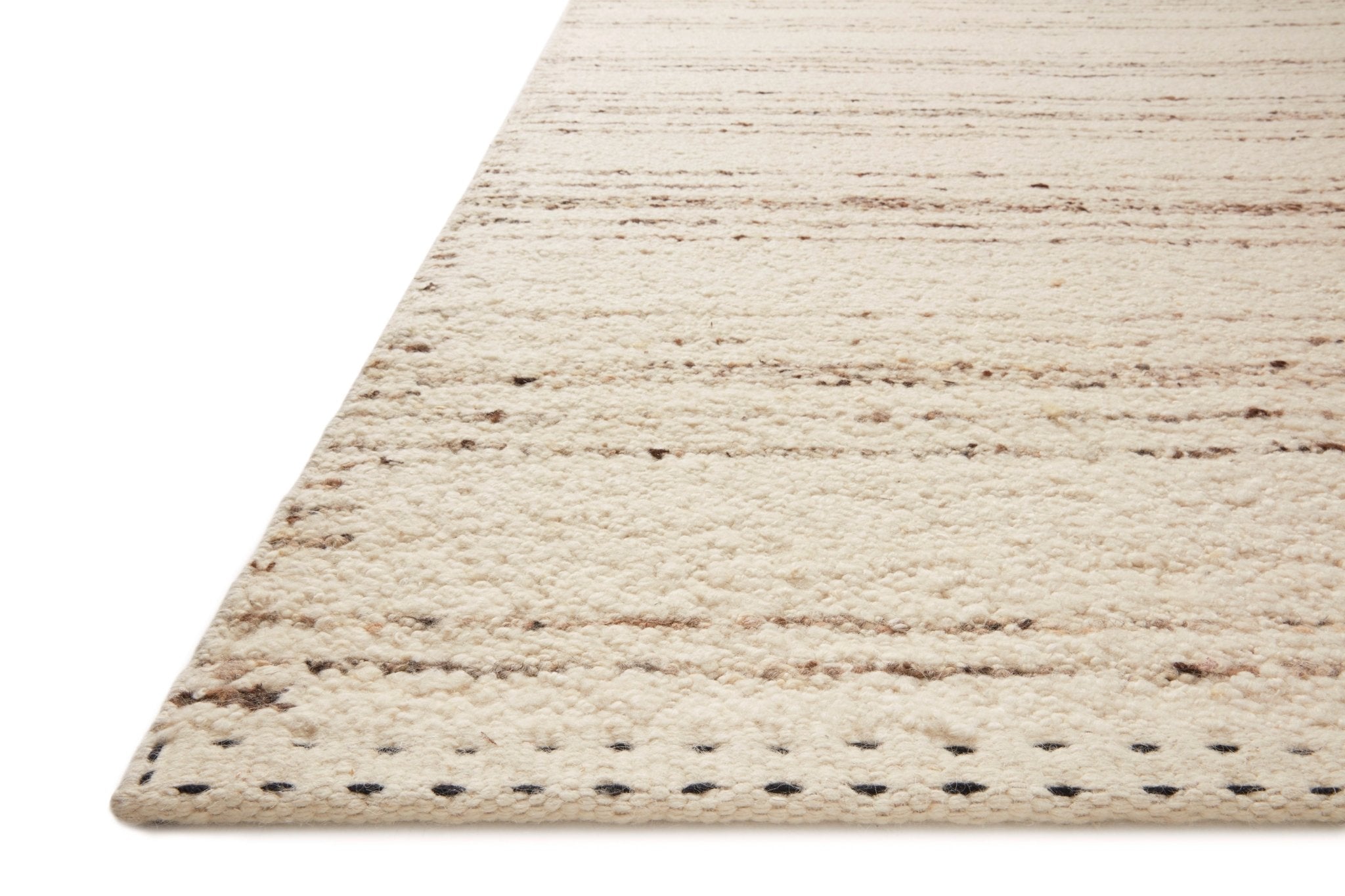 Loloi Roman Ivory / Pebble Area Rug White Cliff Studio Area Rug