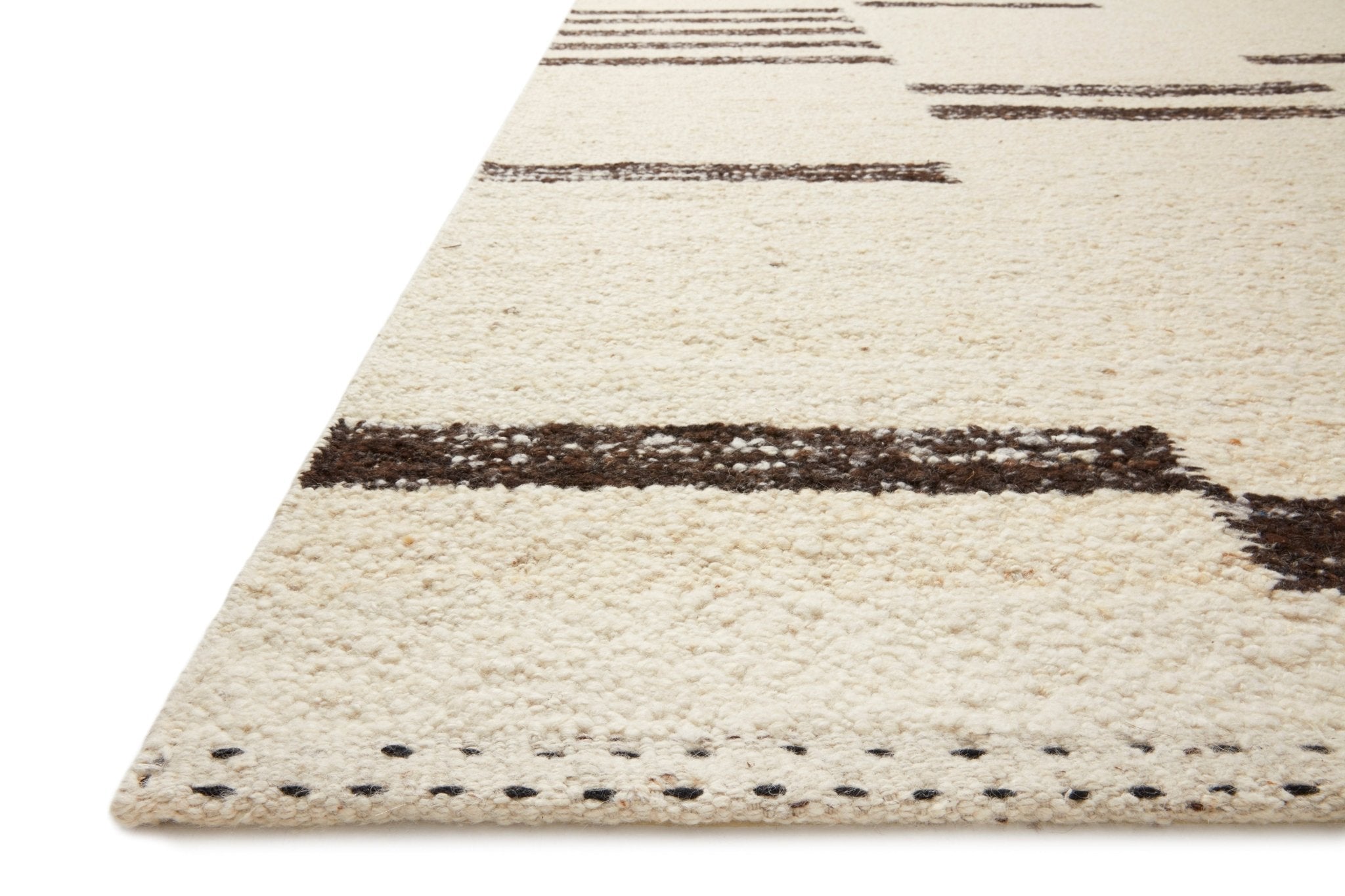 Loloi Roman Natural / Bark Area Rug White Cliff Studio Area Rug