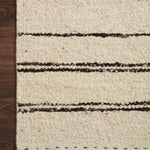 Loloi Roman Natural / Charcoal Area Rug White Cliff Studio Area Rug