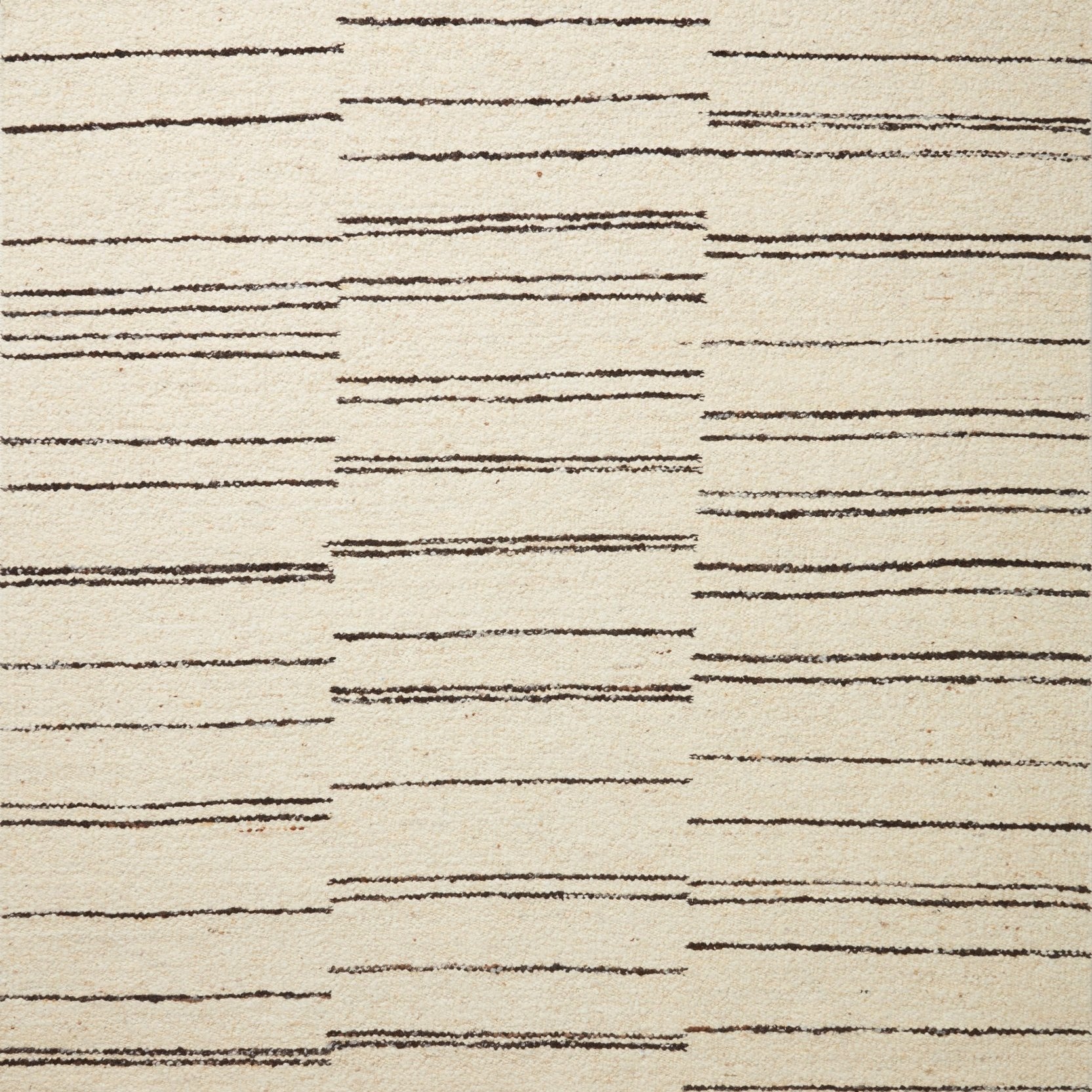 Loloi Roman Natural / Charcoal Area Rug White Cliff Studio Area Rug
