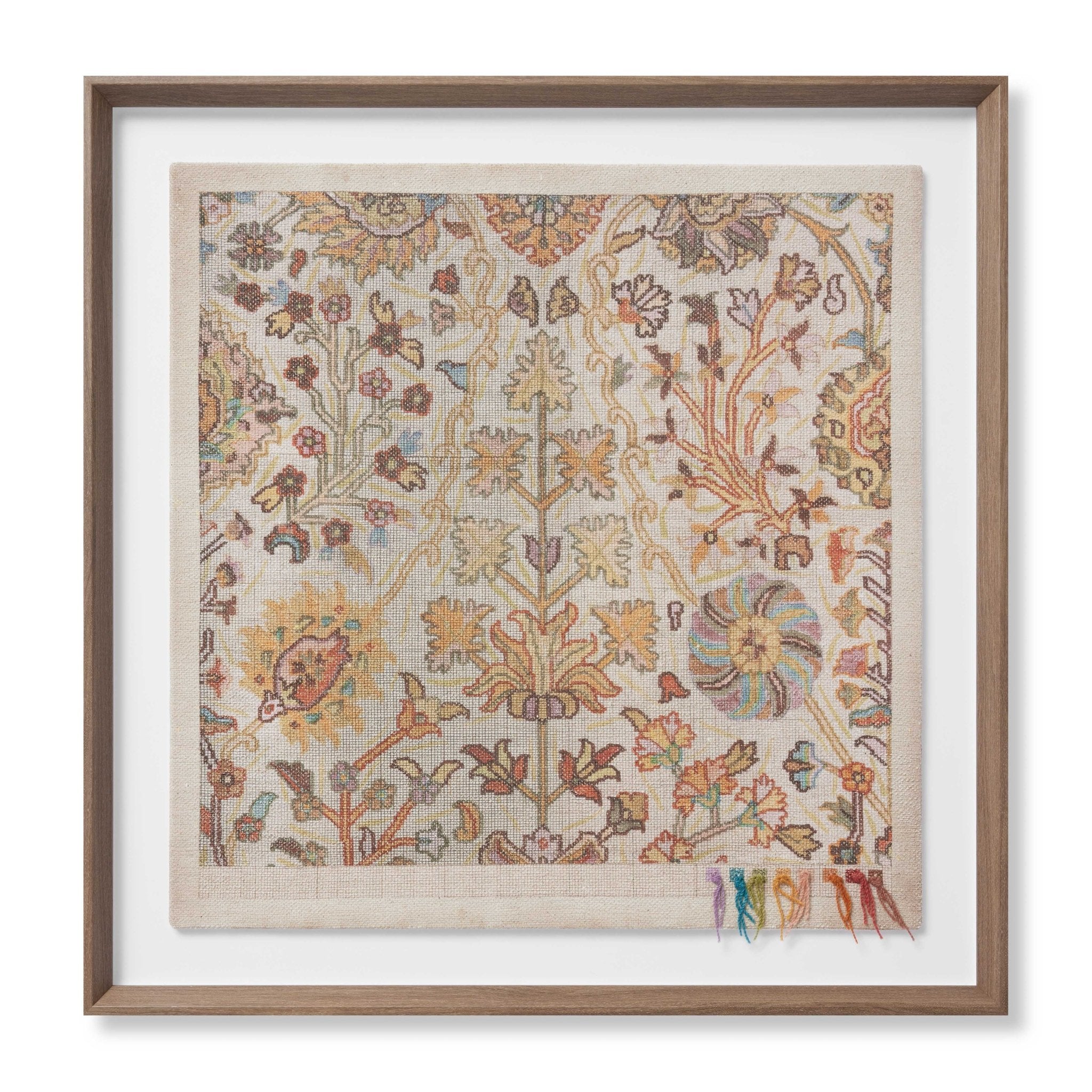 Loloi Rug Map Pastels Multi Wall Art White Cliff Studio Wall Art