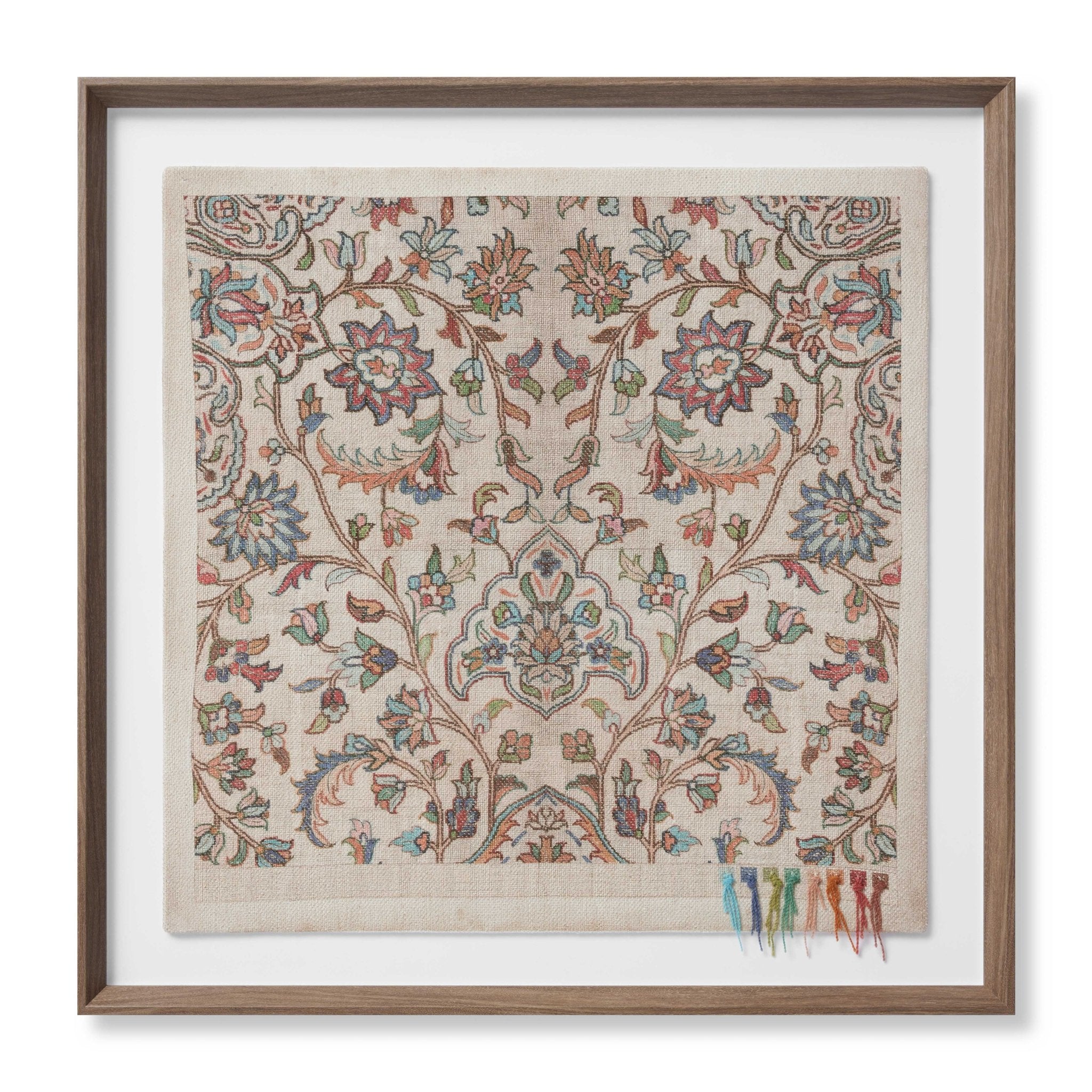 Loloi Rug Map Primary Multi Wall Art White Cliff Studio Wall Art