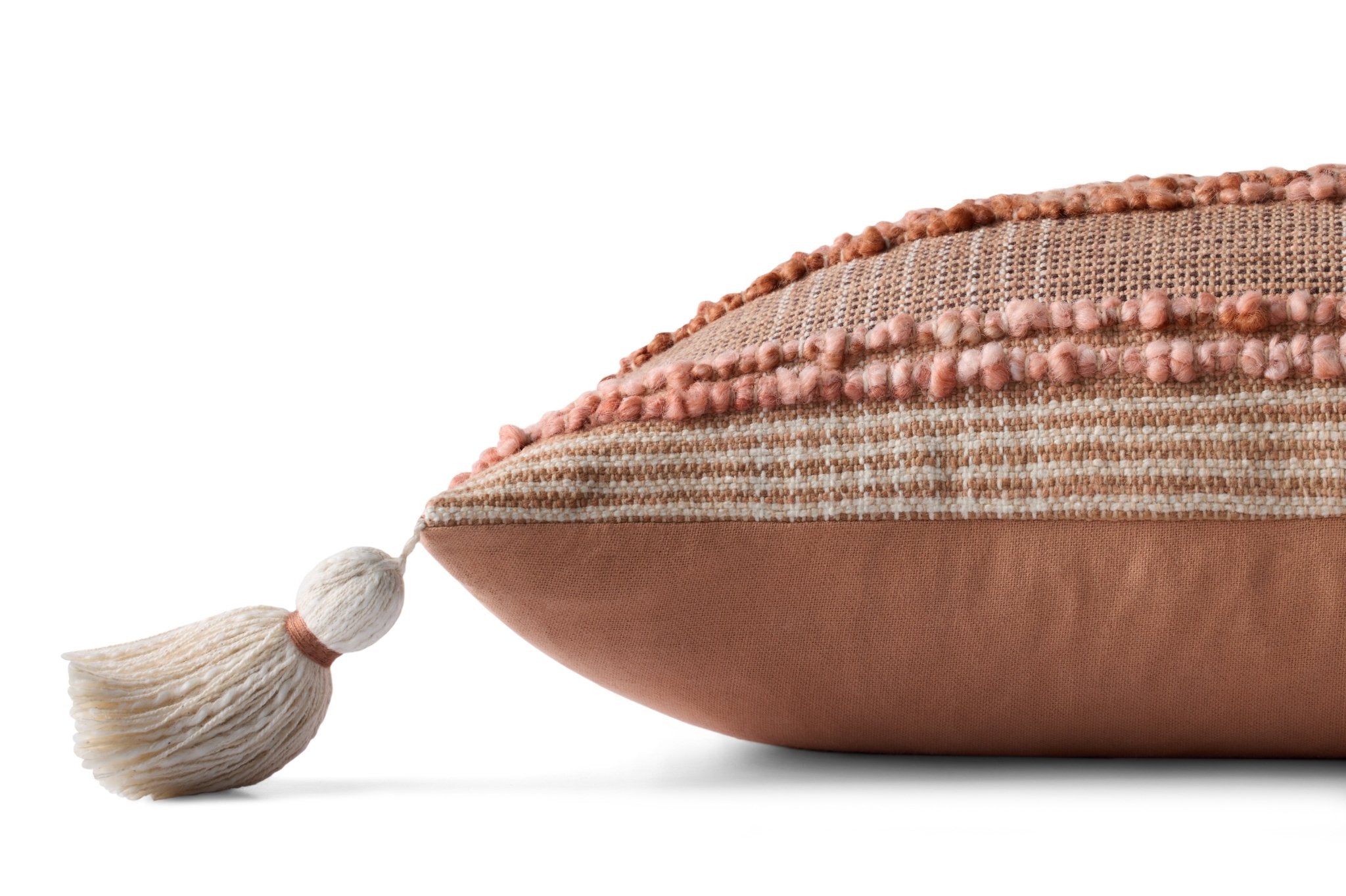 Loloi Rust / Multi Pillow White Cliff Studio Pillow