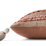 Loloi Rust / Multi Pillow White Cliff Studio Pillow