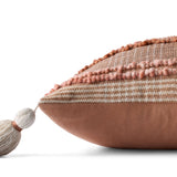 Loloi Rust / Multi Pillow White Cliff Studio Pillow