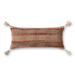 Loloi Rust / Multi Pillow White Cliff Studio Pillow