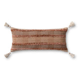 Loloi Rust / Multi Pillow White Cliff Studio Pillow