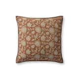 Loloi Rust Pillow White Cliff Studio Pillow