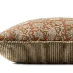 Loloi Rust Pillow White Cliff Studio Pillow