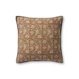 Loloi Rust Pillow White Cliff Studio Pillow