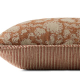 Loloi Rust Pillow White Cliff Studio Pillow