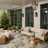 Loloi Saylor Ivory / Bark Rug White Cliff Studio Area Rugs