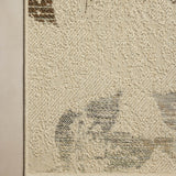 Loloi Saylor Ivory / Bark Rug White Cliff Studio Area Rugs