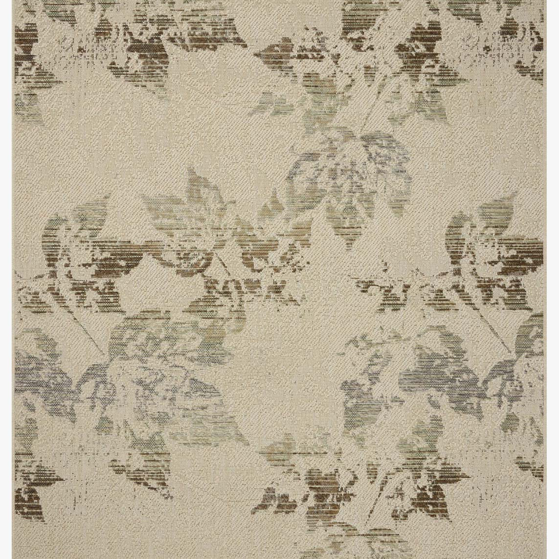 Loloi Saylor Ivory / Bark Rug White Cliff Studio Area Rugs