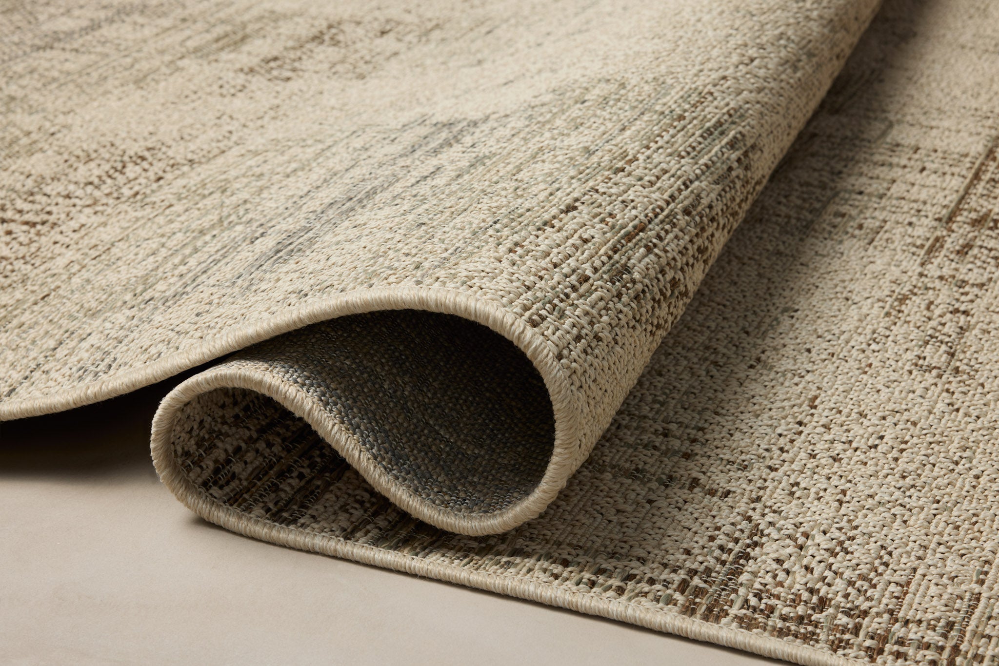 Loloi Saylor Ivory / Fog Rug White Cliff Studio Area Rugs