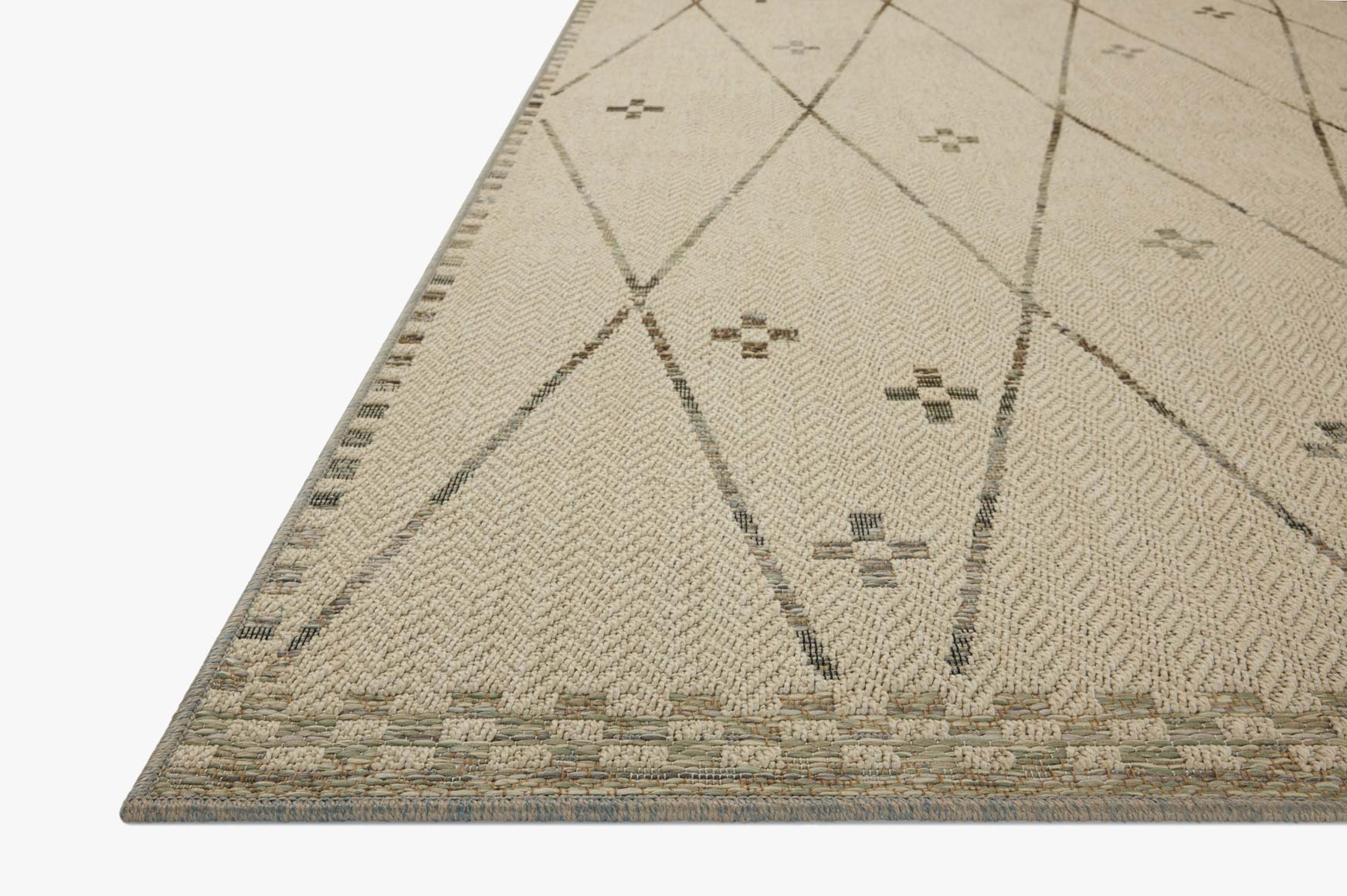 Loloi Saylor Ivory / Pebble Rug White Cliff Studio Area Rugs