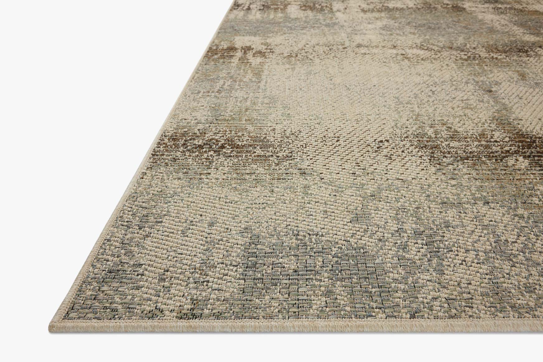Loloi Saylor Smoke / Ivory Rug White Cliff Studio Area Rugs