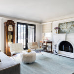 Loloi Serena Lt. Blue Area Rug White Cliff Studio Area Rug