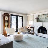 Loloi Serena Lt. Blue Area Rug White Cliff Studio Area Rug