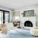 Loloi Serena Lt. Blue Area Rug White Cliff Studio Area Rug