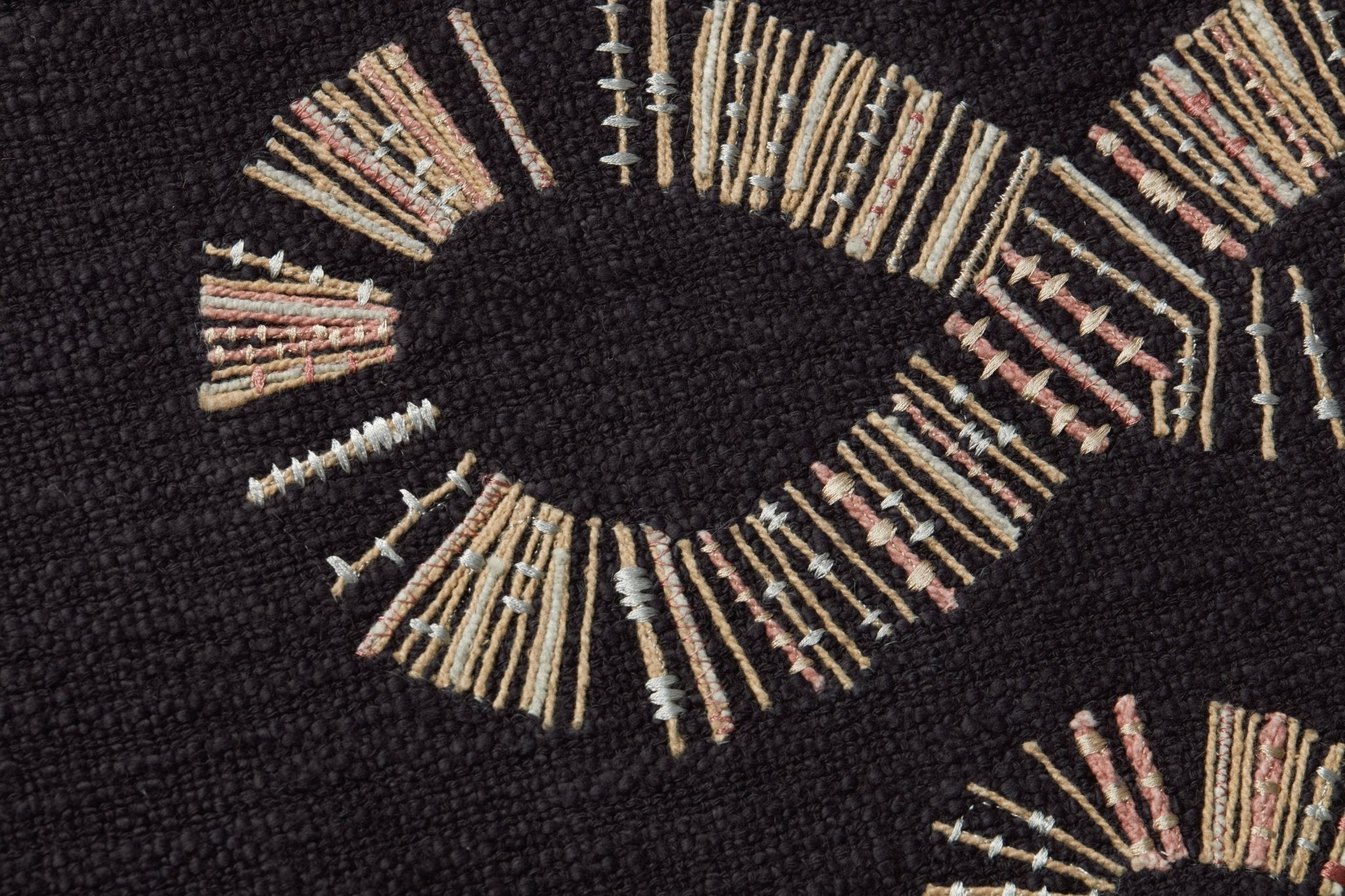 Loloi Snake Eyes Black / Beige Wall Art White Cliff Studio Wall Art