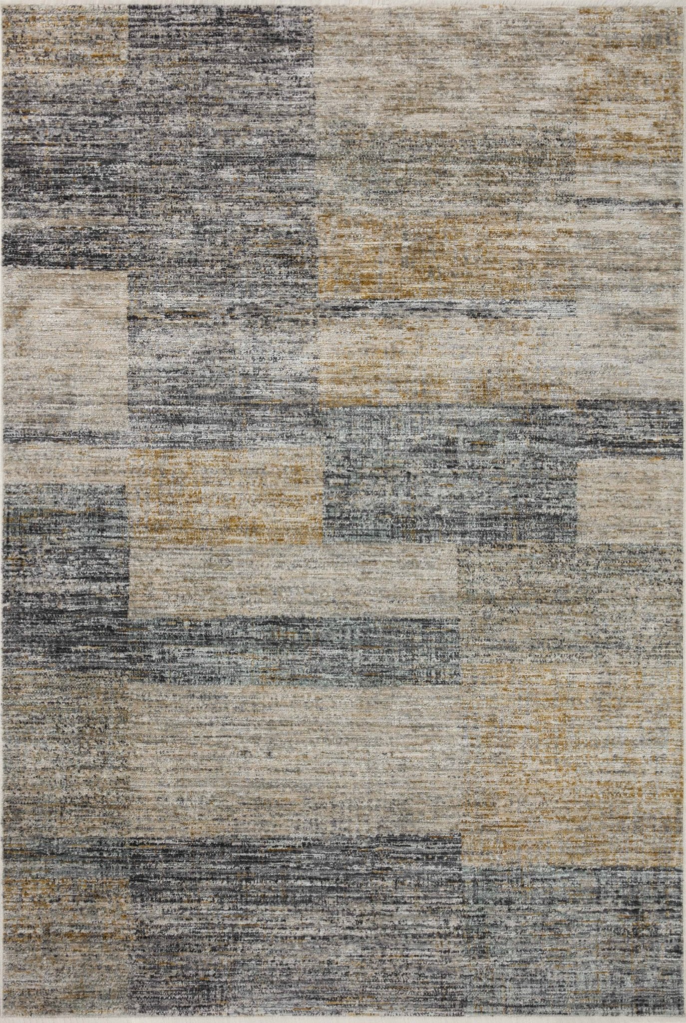 Loloi Soho Grey / Gold Area Rug White Cliff Studio Area Rug