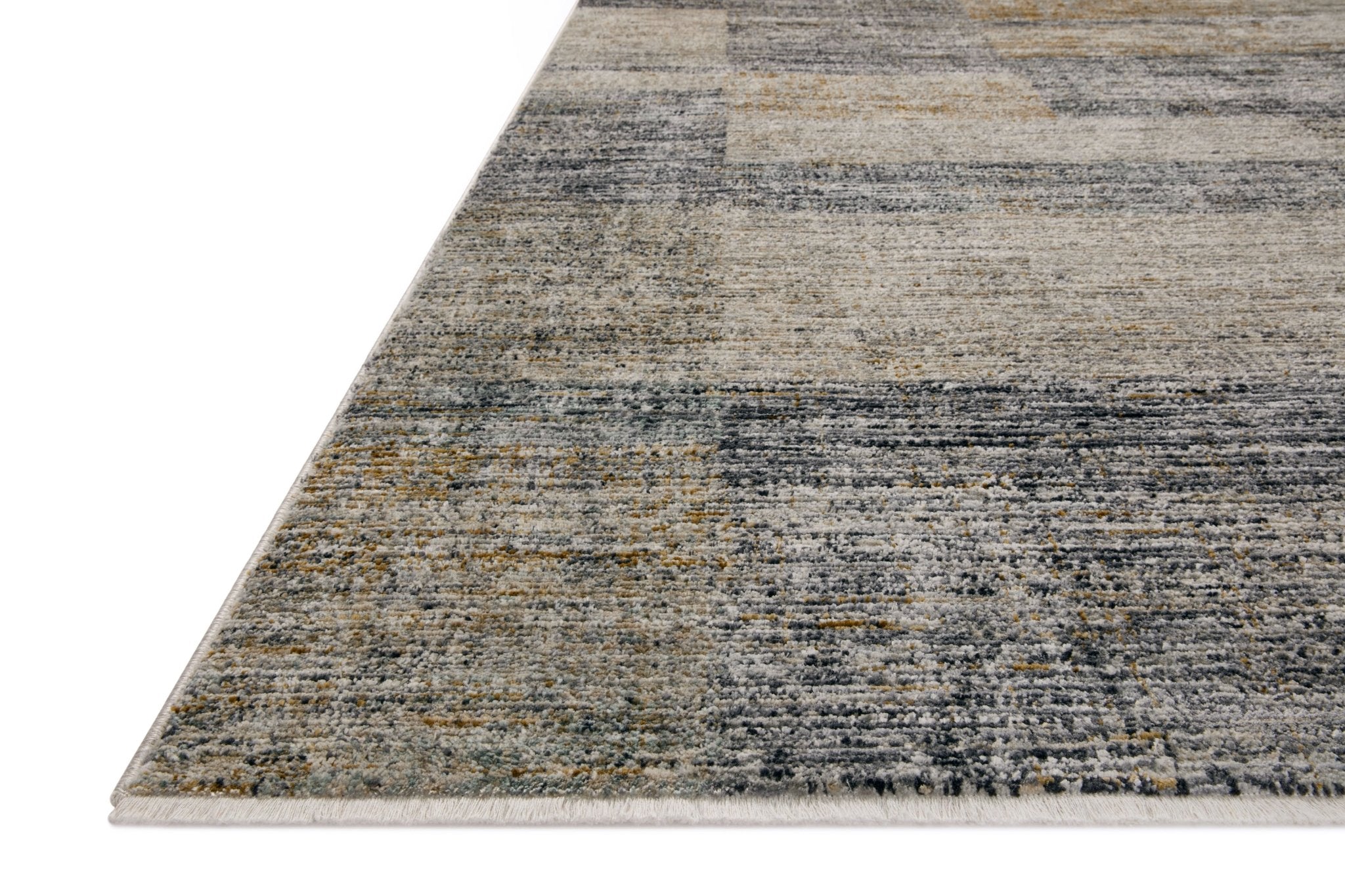 Loloi Soho Grey / Gold Area Rug White Cliff Studio Area Rug
