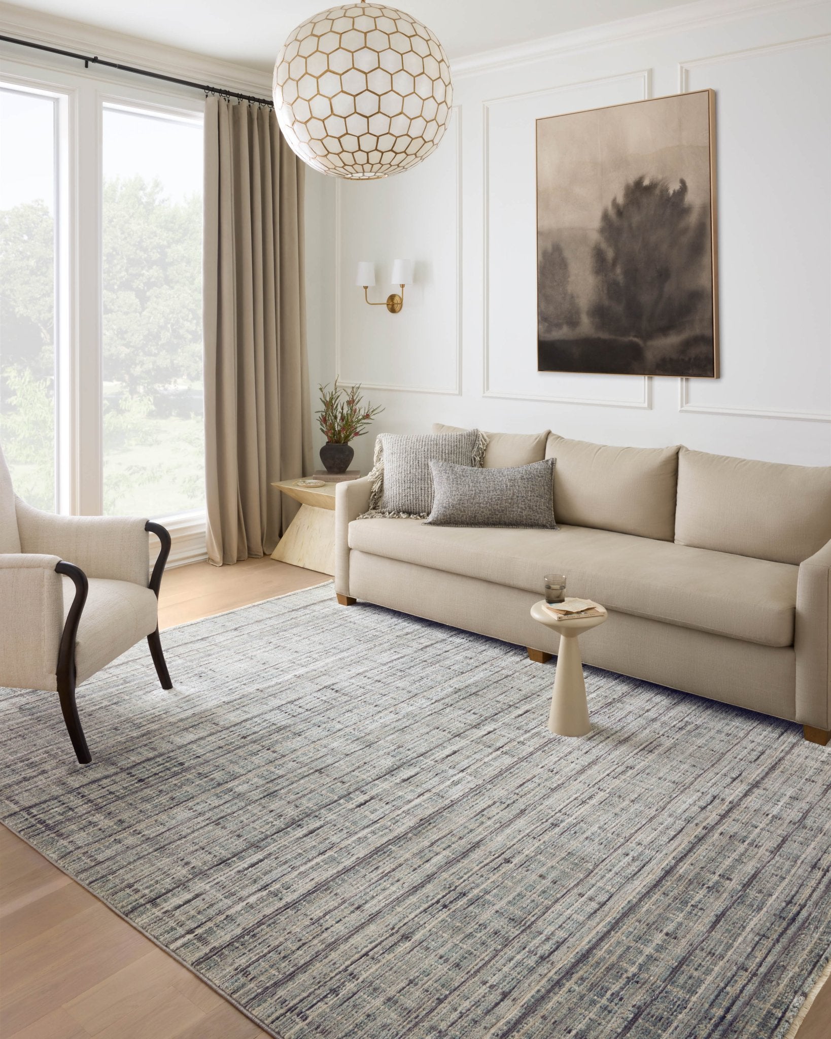 Loloi Soho Jade / Stone Area Rug White Cliff Studio Area Rug