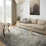 Loloi Soho Multi / Slate Area Rug White Cliff Studio Area Rug