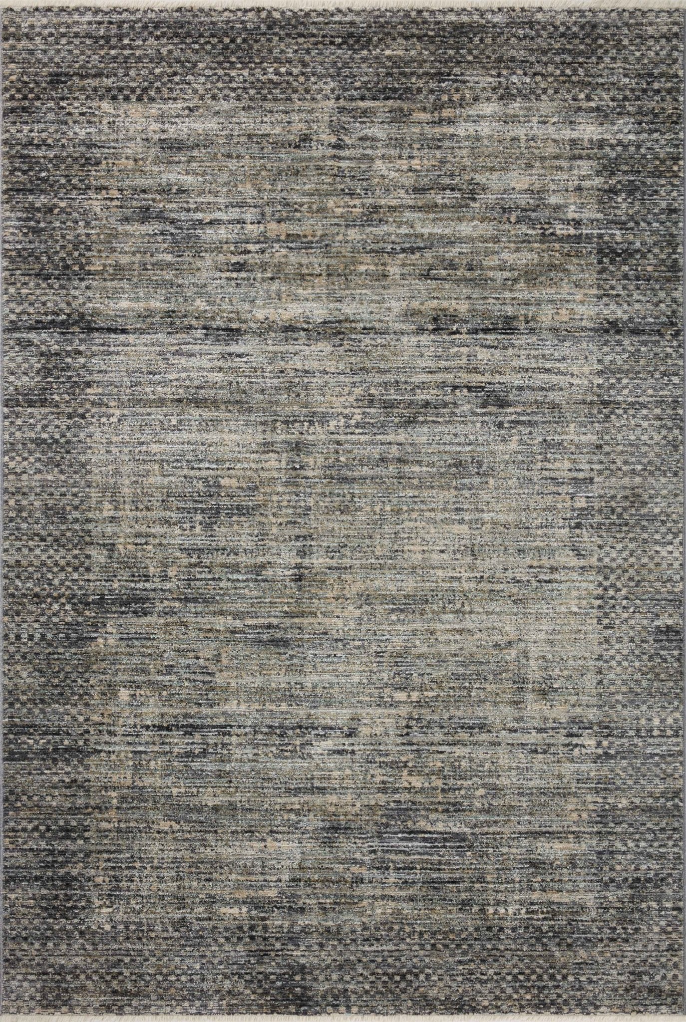 Loloi Soho Multi / Slate Area Rug White Cliff Studio Area Rug