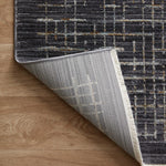 Loloi Soho Onyx / Silver Area Rug White Cliff Studio Area Rug