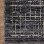 Loloi Soho Onyx / Silver Area Rug White Cliff Studio Area Rug