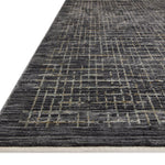 Loloi Soho Onyx / Silver Area Rug White Cliff Studio Area Rug