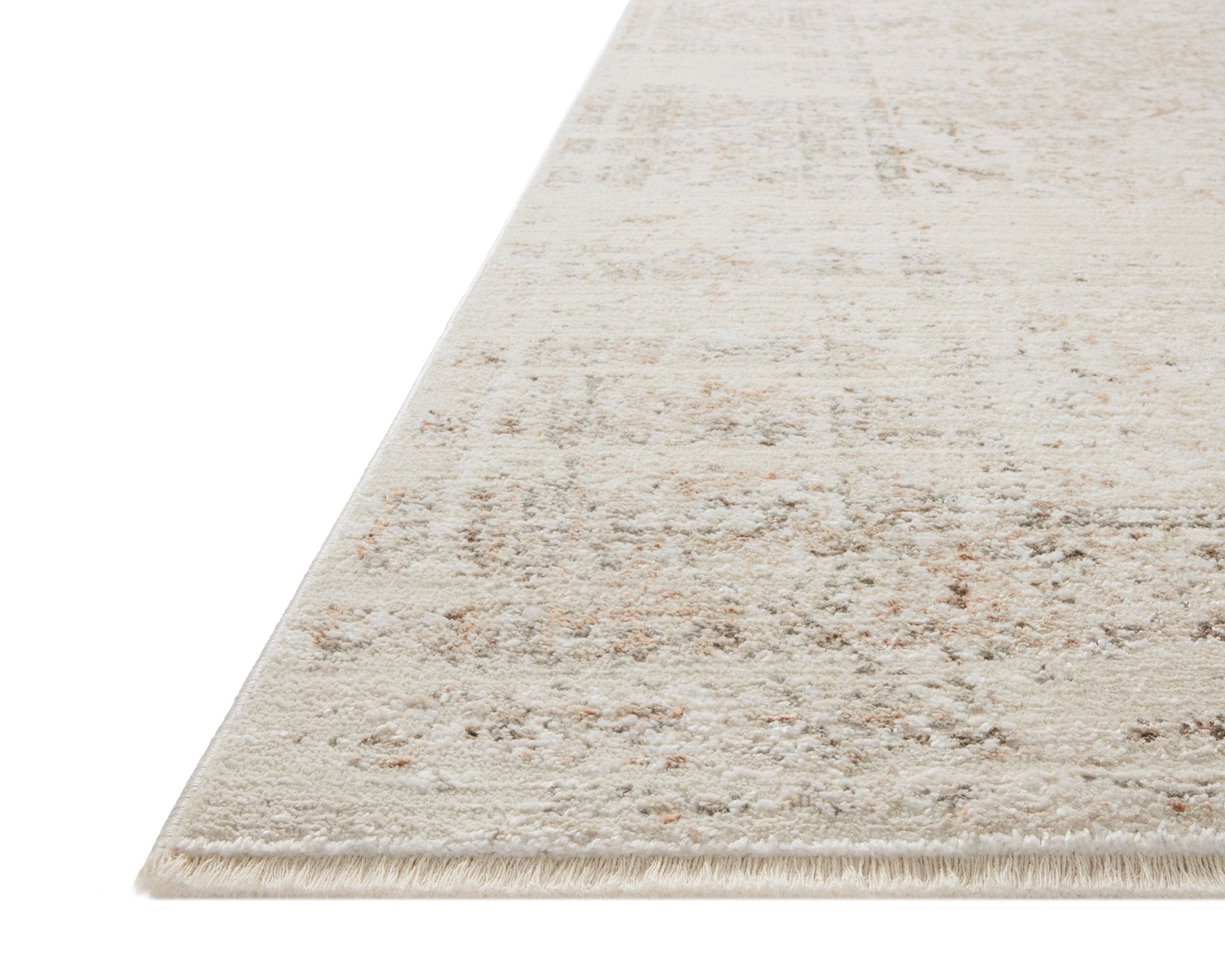 Loloi Sonnet Beige / Terracotta Area Rug White Cliff Studio Area Rug