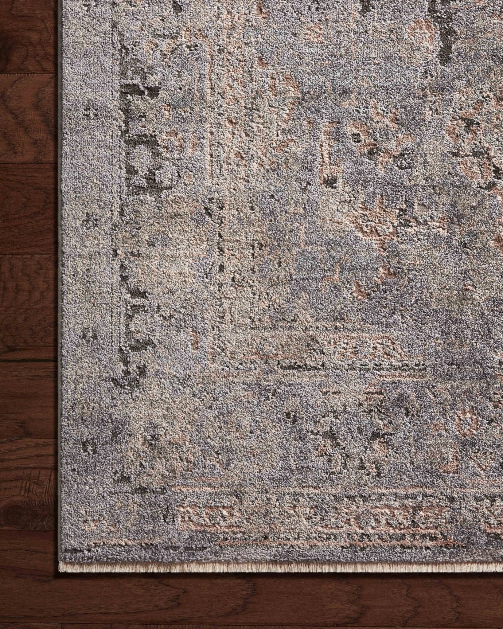 Loloi Sonnet Charcoal / Slate Area Rug White Cliff Studio Area Rug