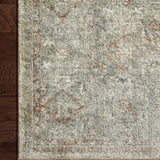 Loloi Sonnet Lagoon / Gold Area Rug White Cliff Studio Area Rug