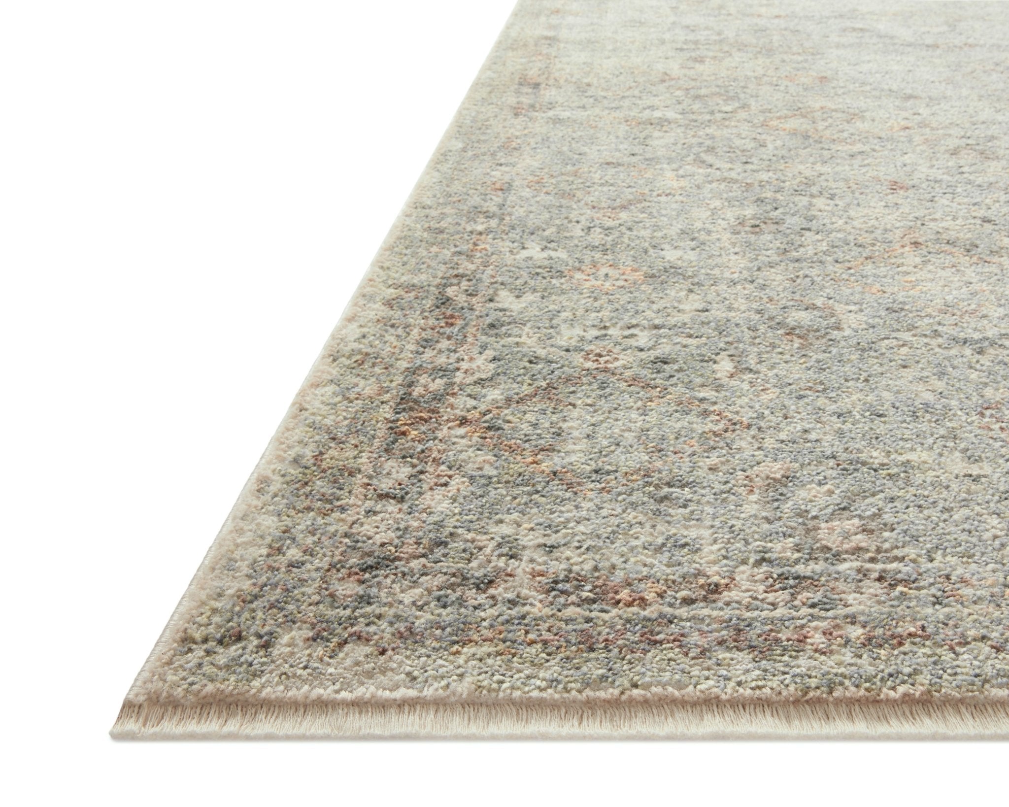 Loloi Sonnet Lagoon / Gold Area Rug White Cliff Studio Area Rug