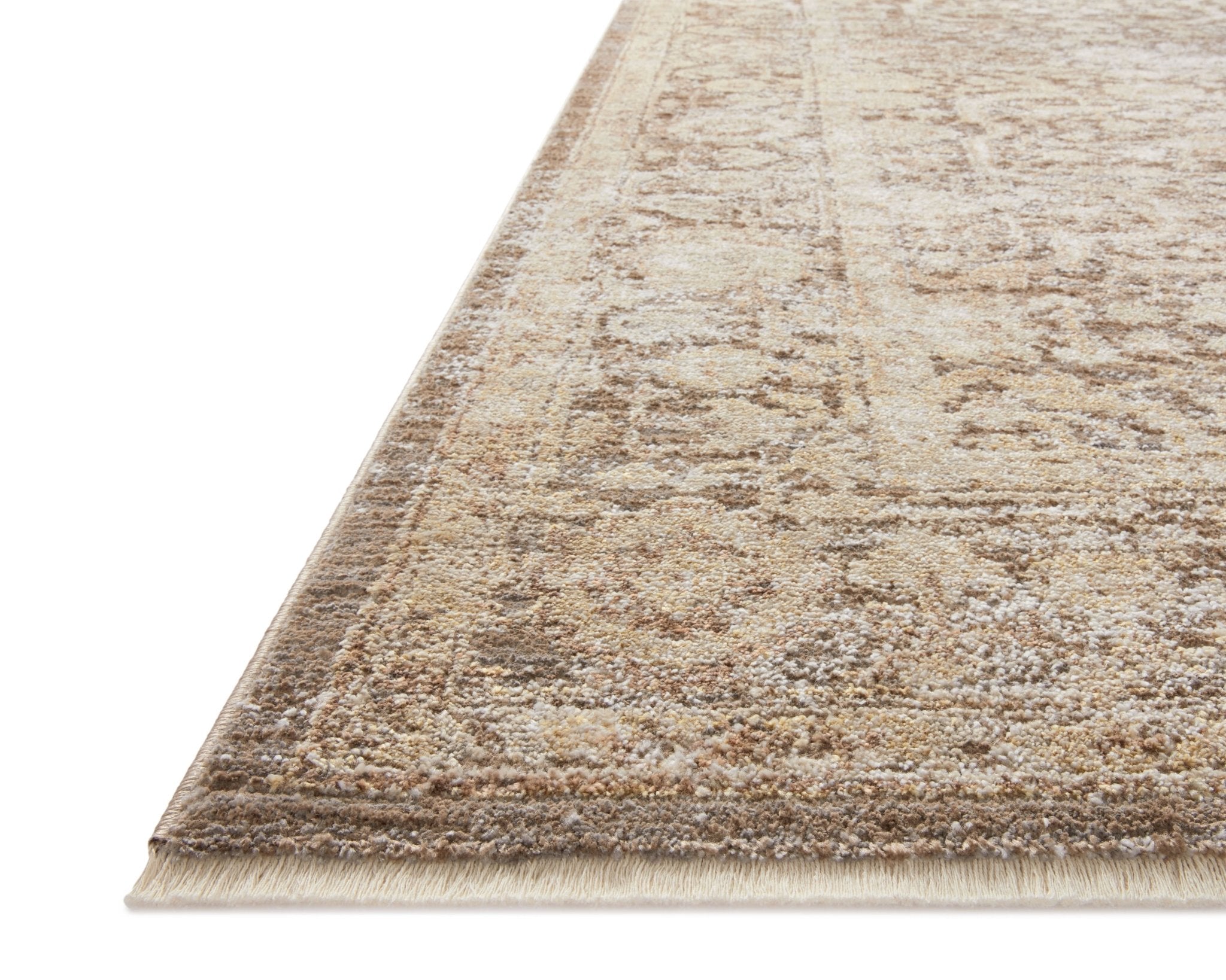 Loloi Sonnet Mocha / Tan Area Rug White Cliff Studio Area Rug