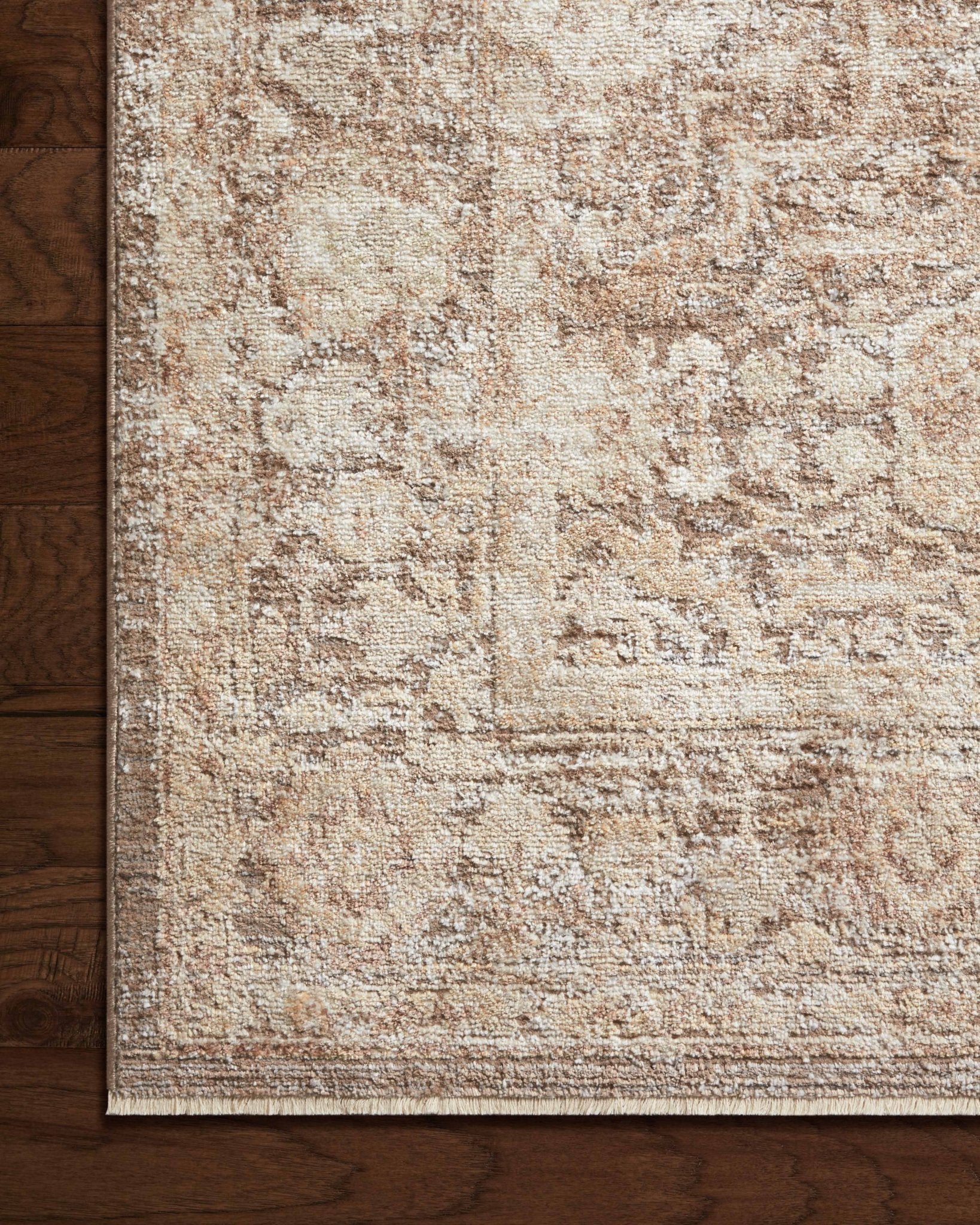 Loloi Sonnet Mocha / Tan Area Rug White Cliff Studio Area Rug