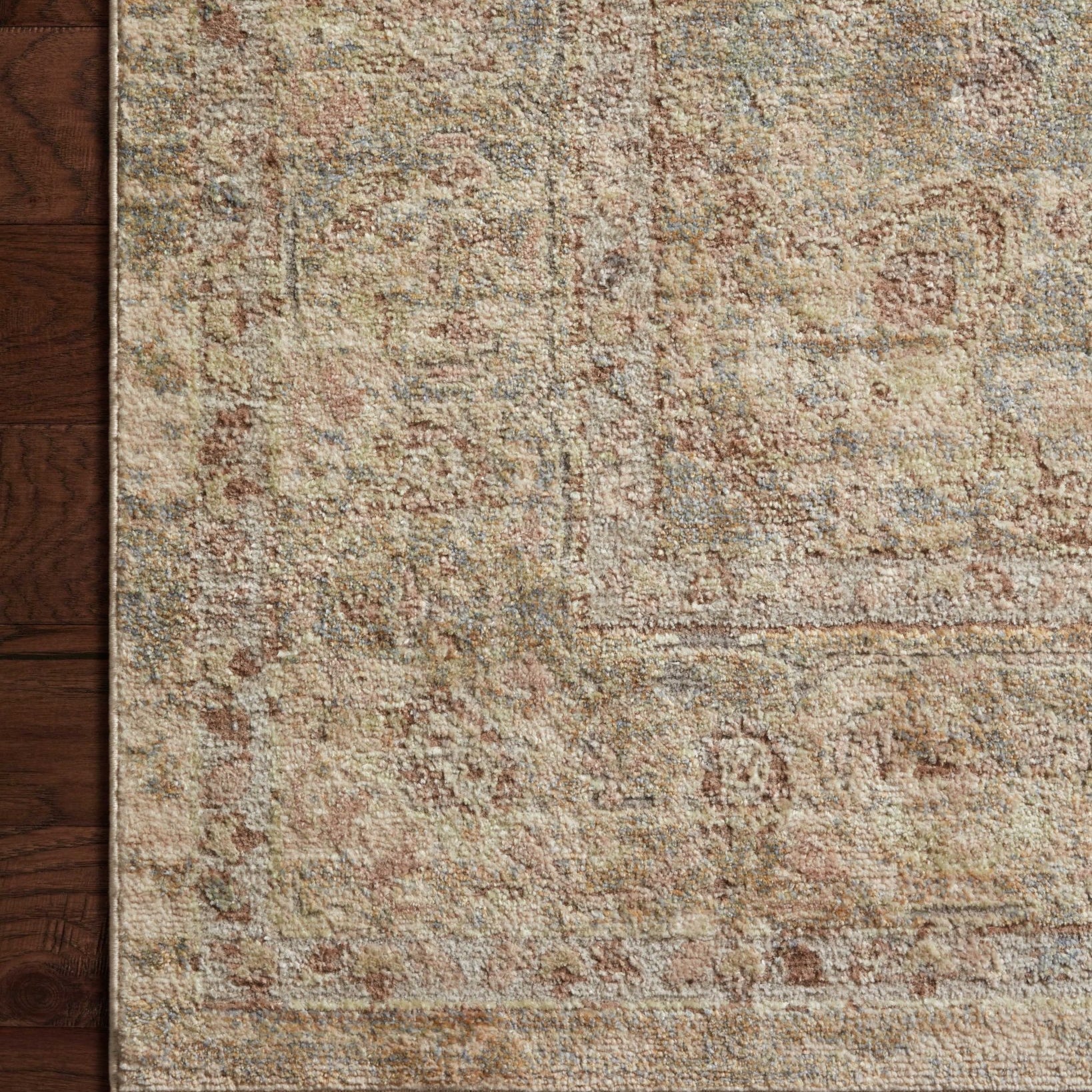 Loloi Sonnet Moss / Natural Area Rug White Cliff Studio Area Rug
