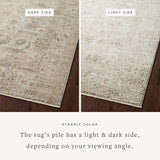 Loloi Sonnet Sand / Taupe Area Rug White Cliff Studio Area Rug