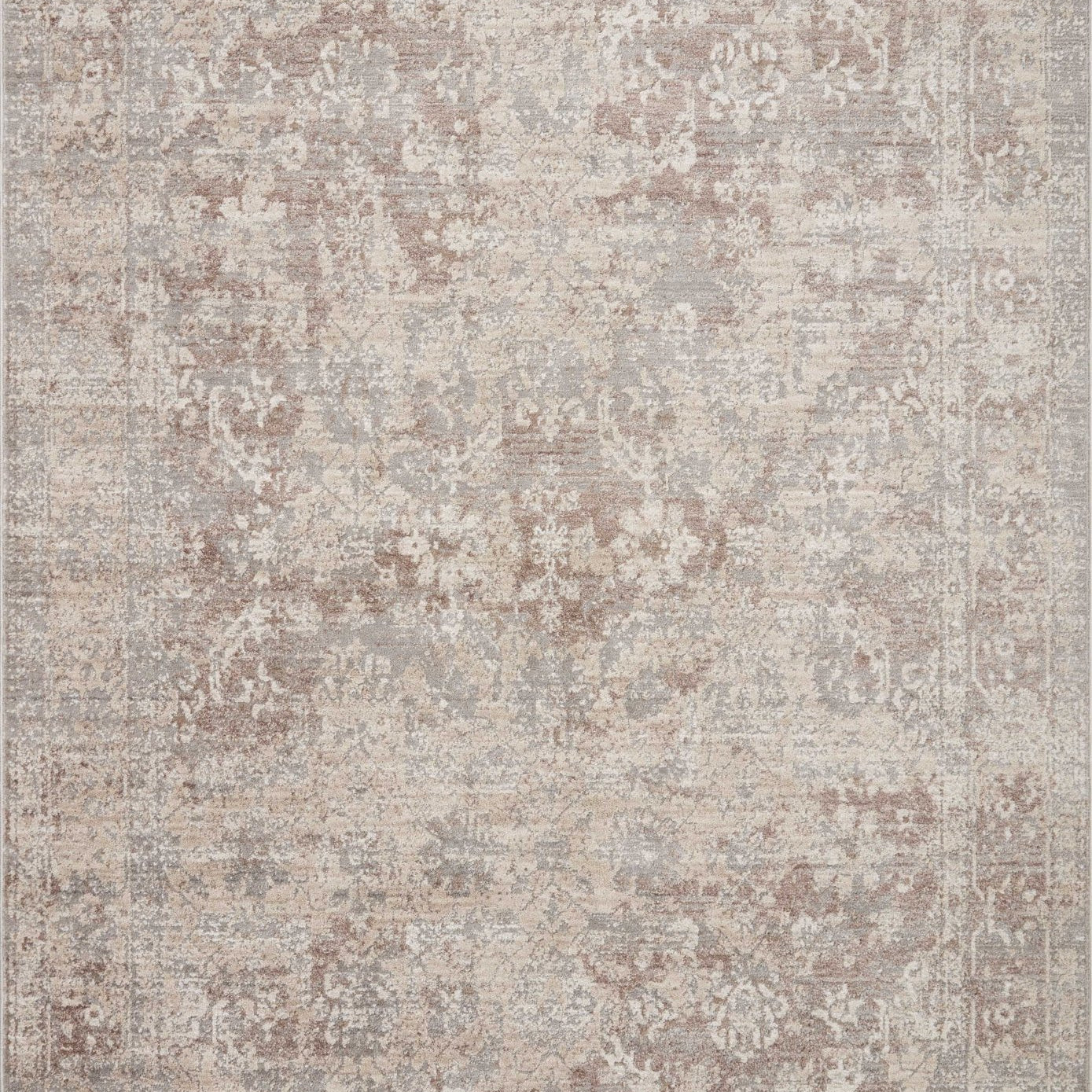Loloi Sonnet Silver / Natural Area Rug White Cliff Studio Area Rug