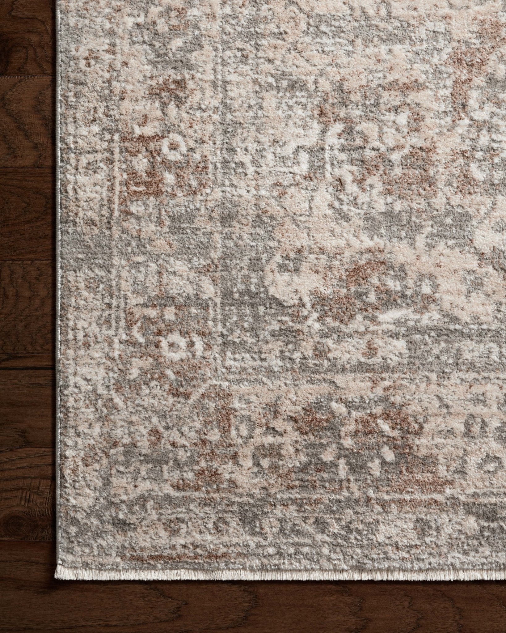 Loloi Sonnet Silver / Natural Area Rug White Cliff Studio Area Rug