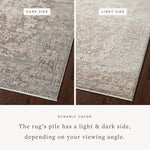Loloi Sonnet Silver / Natural Area Rug White Cliff Studio Area Rug
