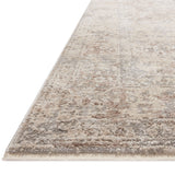Loloi Sonnet Silver / Natural Area Rug White Cliff Studio Area Rug