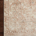 Loloi Sonnet Terracotta / Natural Area Rug White Cliff Studio Area Rug