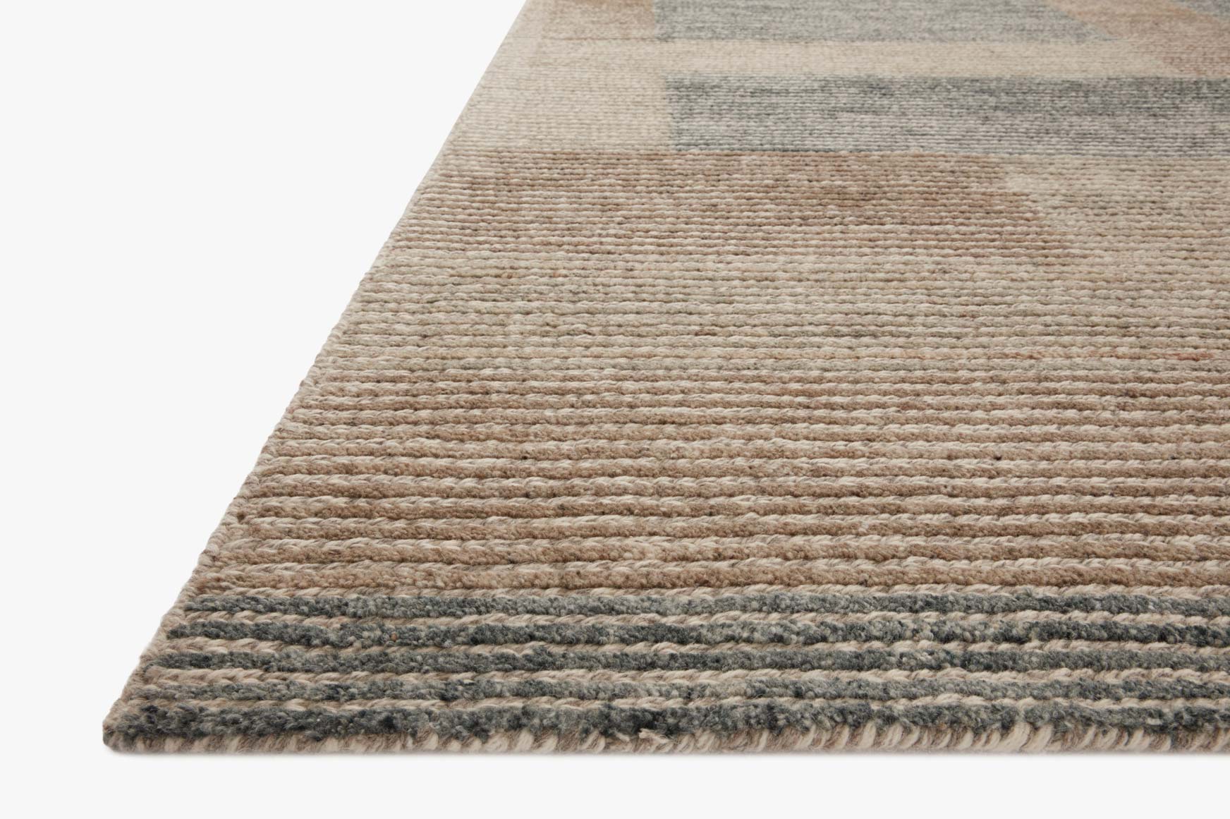 Loloi Stiles Beige / Slate Rug White Cliff Studio Area Rugs
