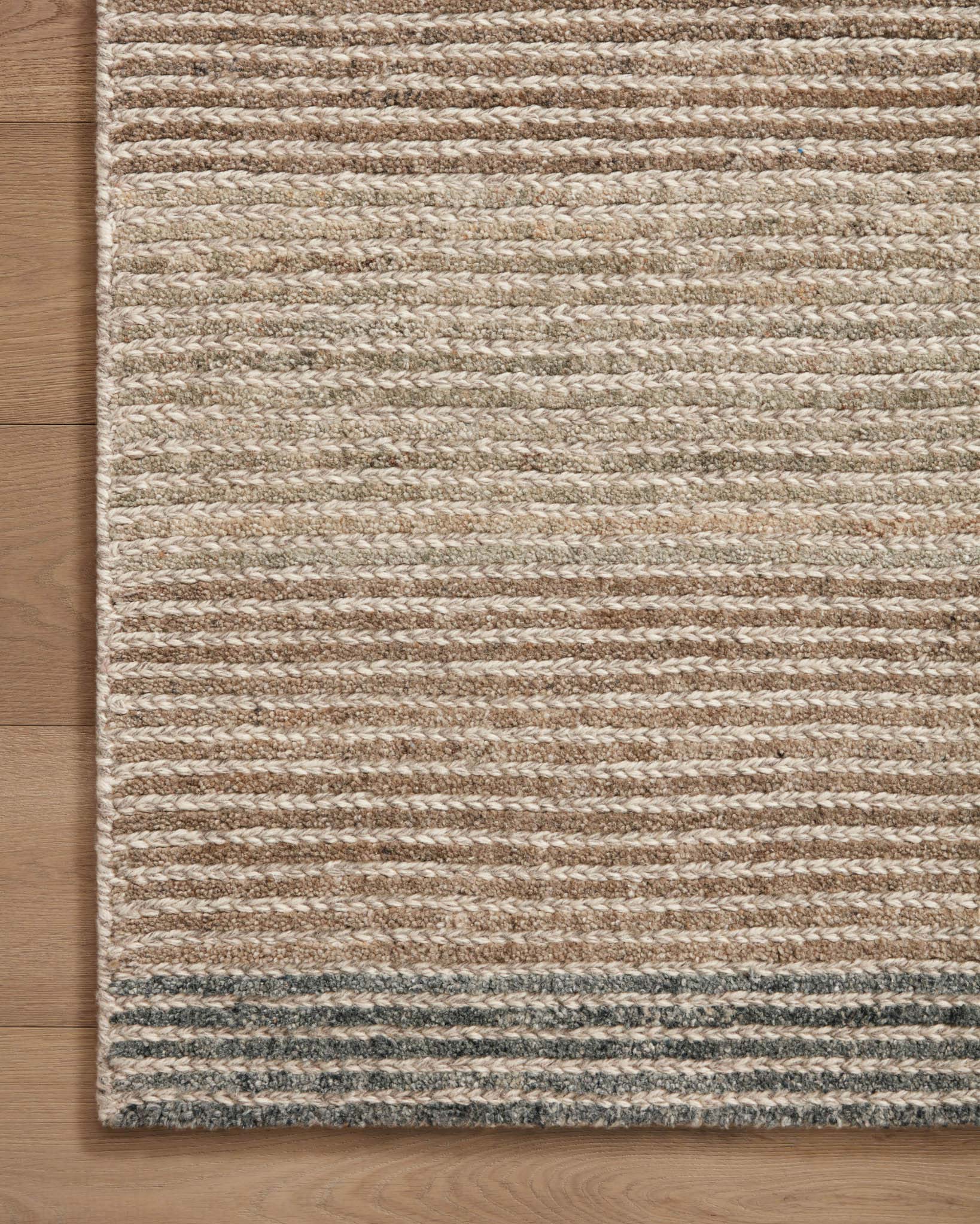 Loloi Stiles Beige / Slate Rug White Cliff Studio Area Rugs