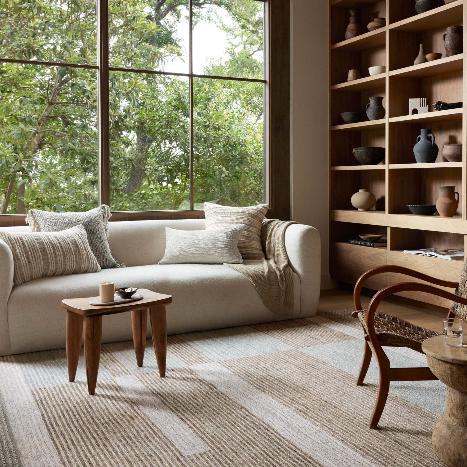 Loloi Stiles Tobacco / Lagoon Rug White Cliff Studio Area Rugs